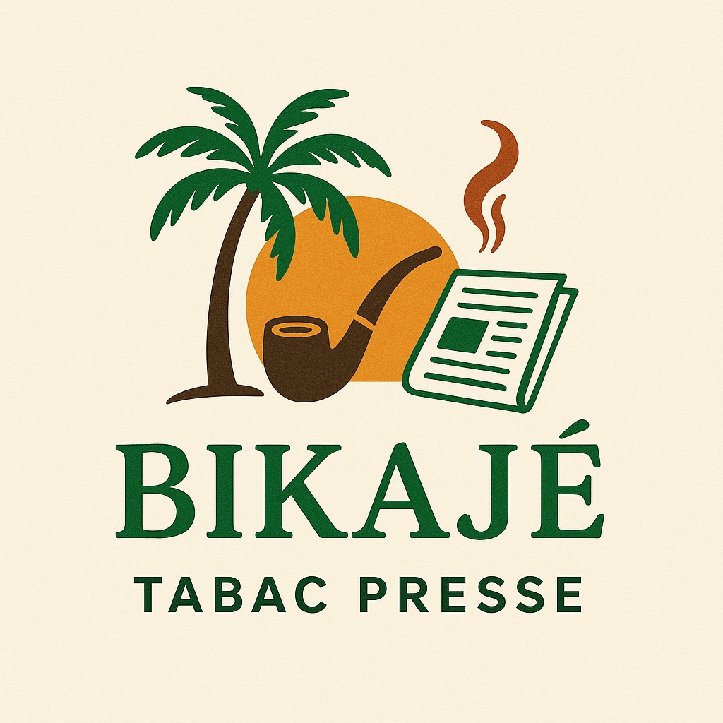 Bikajé, tabac presse        